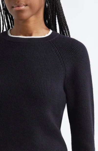 Vince Contrast Color Cashmere-blend Pullover