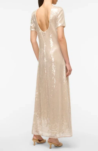 Staud Safi Sequinned Maxi Dress