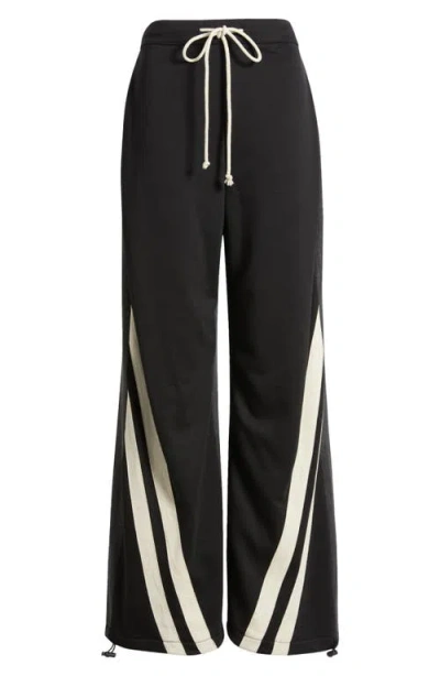 Ptcl French Terry & Denim Mixed Media Pants