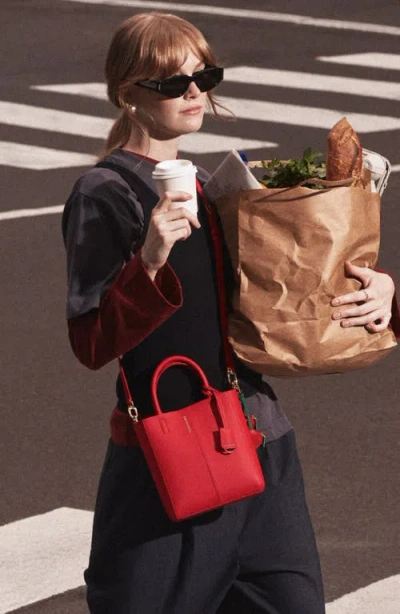 Maison De Sabre Maison De Sabré Mini Leather Soft Tote