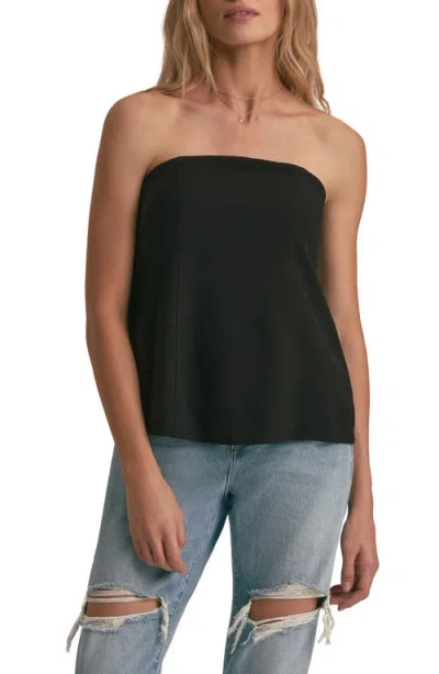 Favorite Daughter The Oliver Bustier Strapless Top In Black