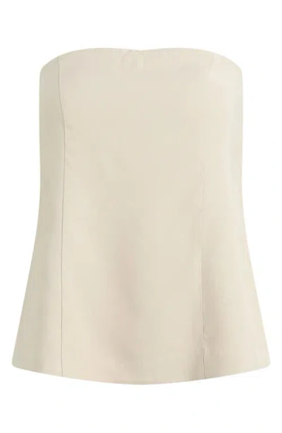 Favorite Daughter The Oliver Bustier Strapless Top In Brown