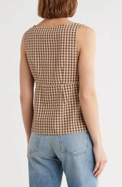 Vigoss Tie Front Vest Top