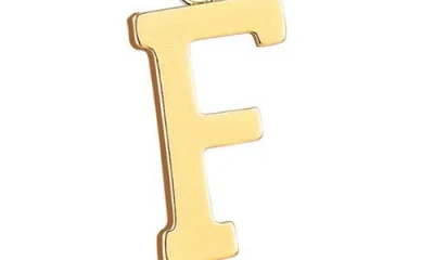 Adornia Initial Charm Tennis Necklace
