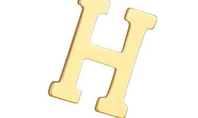Adornia Initial Charm Tennis Necklace