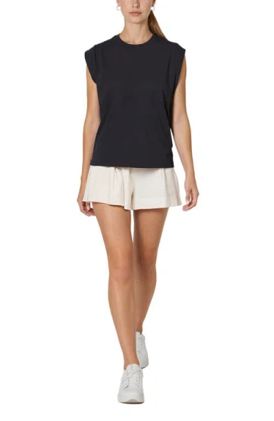 Three Dots Kimberly Cotton Jersey Muscle Tank