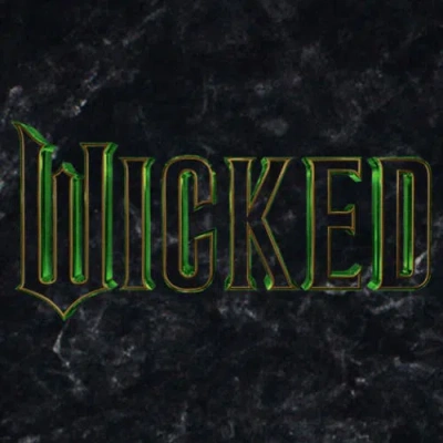 Wicked Official Logo  Graphic T-shirt In Black