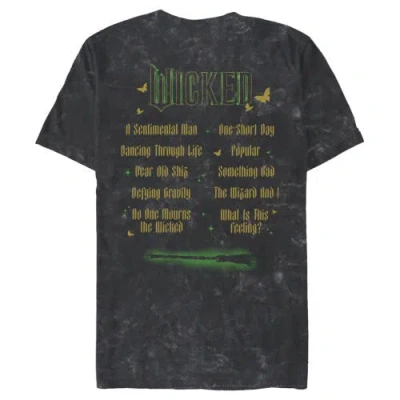 Wicked Official Logo  Graphic T-shirt In Black