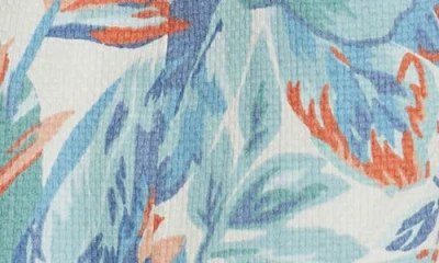 Faherty Bay Twist Organic Cotton Top In Blue