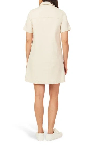 Scotch & Soda Short Sleeve Denim Polo Dress