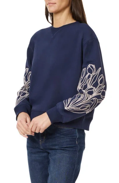Scotch & Soda Oversize Side Vent Sweatshirt