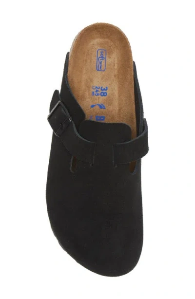 Birkenstock Boston Bs Suede Clog