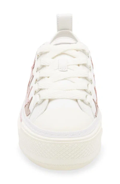 Amiri Stars Court Sneaker In White