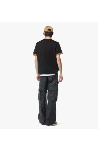 Mcm Essential Logo Print T-shirt In Black