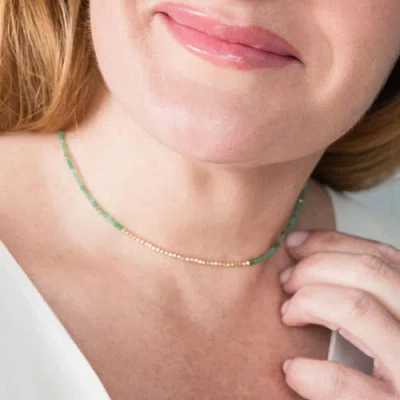 Elliot Young "mini Glimmer Mix" Adjustable Choker