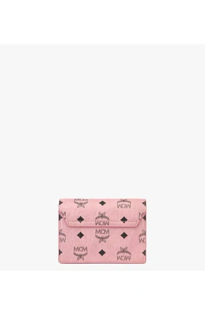 Mcm Aren Trifold Wallet In Visetos