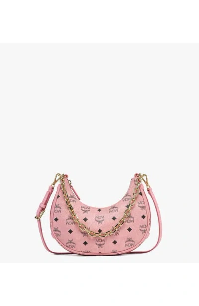 Mcm Shoulder Bag Canvas Chain Strap