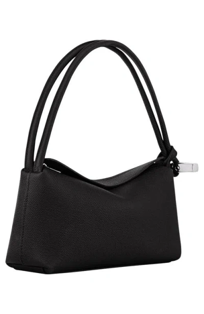 Longchamp Le Roseau Double-handle Leather Shoulder Bag