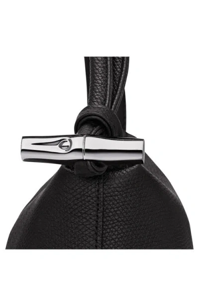 Longchamp Le Roseau Double-handle Leather Shoulder Bag