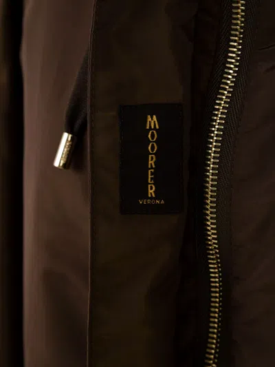 Moorer Coats In Brown