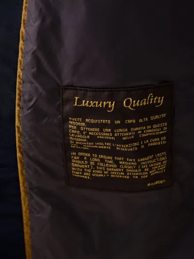 Moorer Coats In Blue