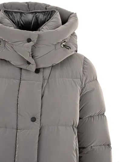 Moorer Coats Beige In Gray