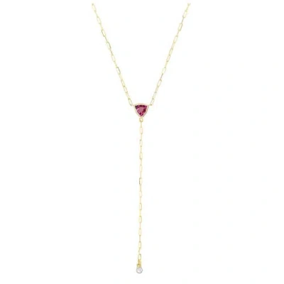 Elliot Young Knife Edge Y Necklace