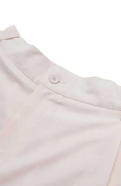 Students Calculus Baggy Slack Pleated Shorts