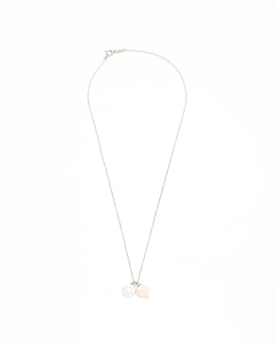 Tiffany & Co Return To Mini Double Heart Pendant Necklace