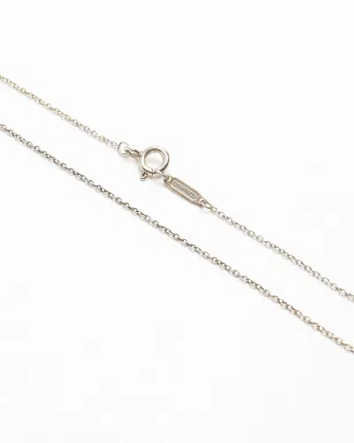 Tiffany & Co Return To Mini Double Heart Pendant Necklace