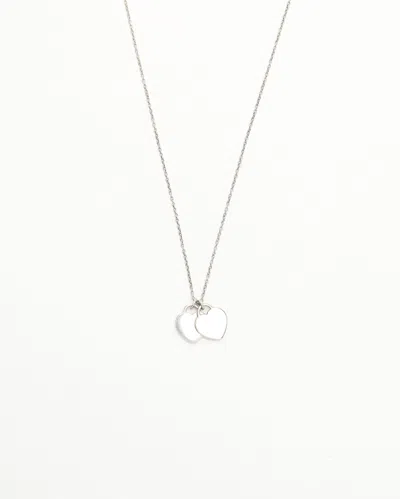 Tiffany & Co Return To Mini Double Heart Pendant Necklace