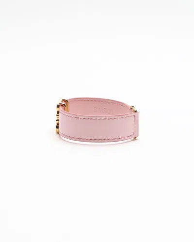 Loewe Anagram Leather Bracelet