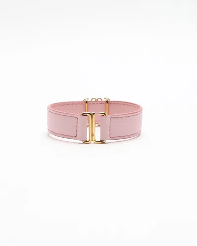 Loewe Anagram Leather Bracelet