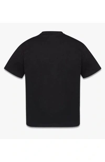 Mcm Monogram Patch Pocket T-shirt In Black