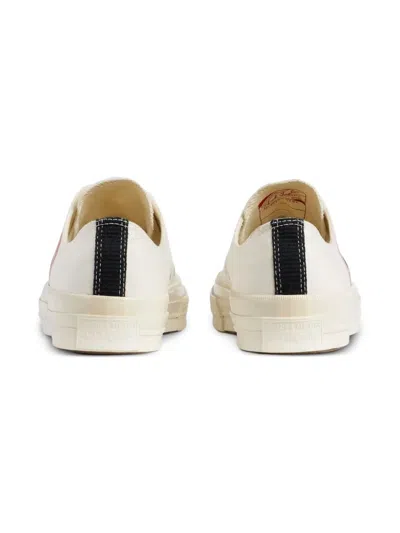 Comme Des Garçons Play X Converse Chuck 70 Heart-logo Low-top Sneakers In White