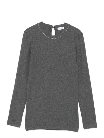 Brunello Cucinelli Cotton Crewneck Sweater