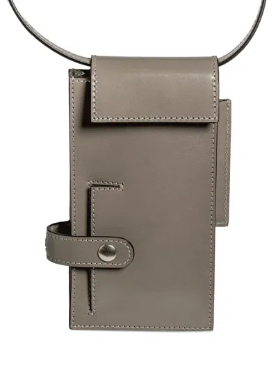 Merryl Tielman Mini Jimmy Flap Pocket Leather Bag
