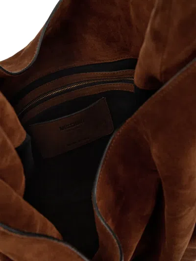 Moschino Suede Tote Bag