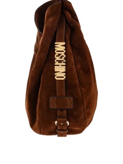 Moschino Suede Tote Bag