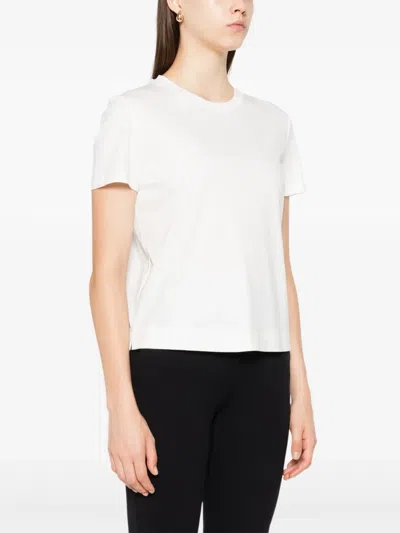 Max Mara Cotton T-shirt In White