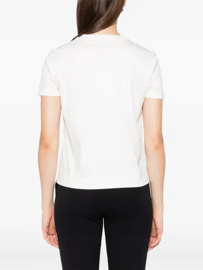 Max Mara Cotton T-shirt In White