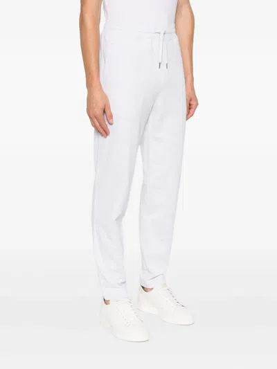 Brunello Cucinelli Cotton Sweatpants Back Pockets In White