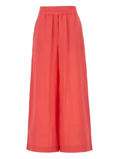 Sundek Elastic-waist Trousers In Red