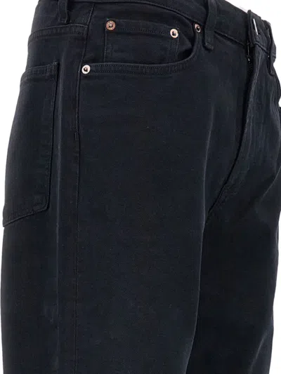 Agolde Crushed Wash Curtis Jeans In