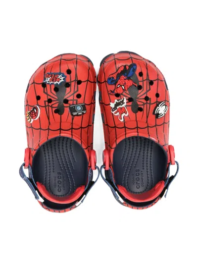 Crocs Spider-man All-terrain Sandals In Red