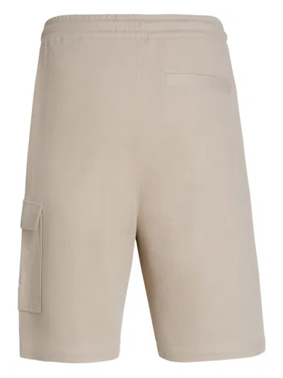 Alphatauri Posh Cargo-pocket Drawstring Shorts In Gray