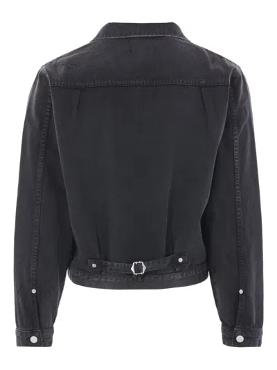 Enfants Riches Deprimes Black Type Vii Pin Assemblage Denim Jacket In Gray