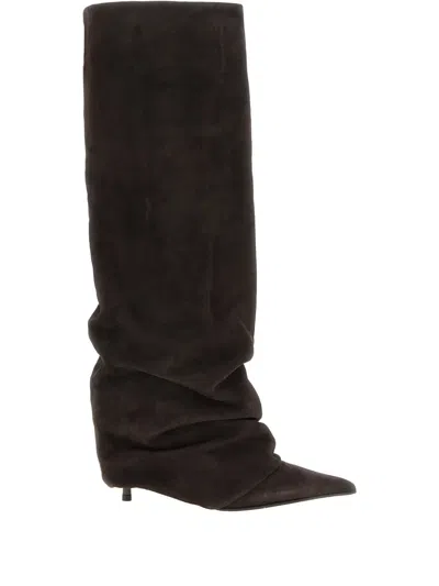 Le Silla Brown Pointed Toe Boots