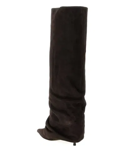 Le Silla Brown Pointed Toe Boots
