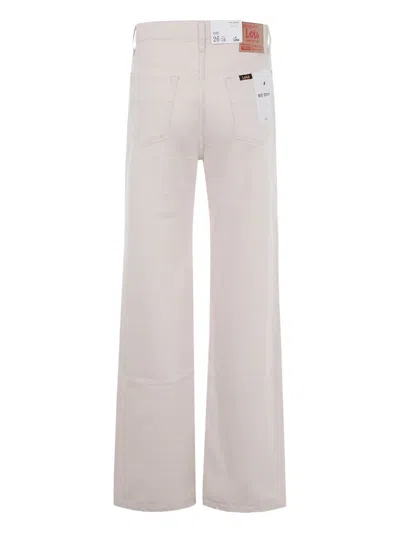 Lois Jeans Lindsay Logo-patch Jeans In Neutral